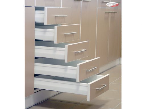 Nouveau chez SIDPA ! Utilisez maintenant les charnières et coulisses amortissantes
